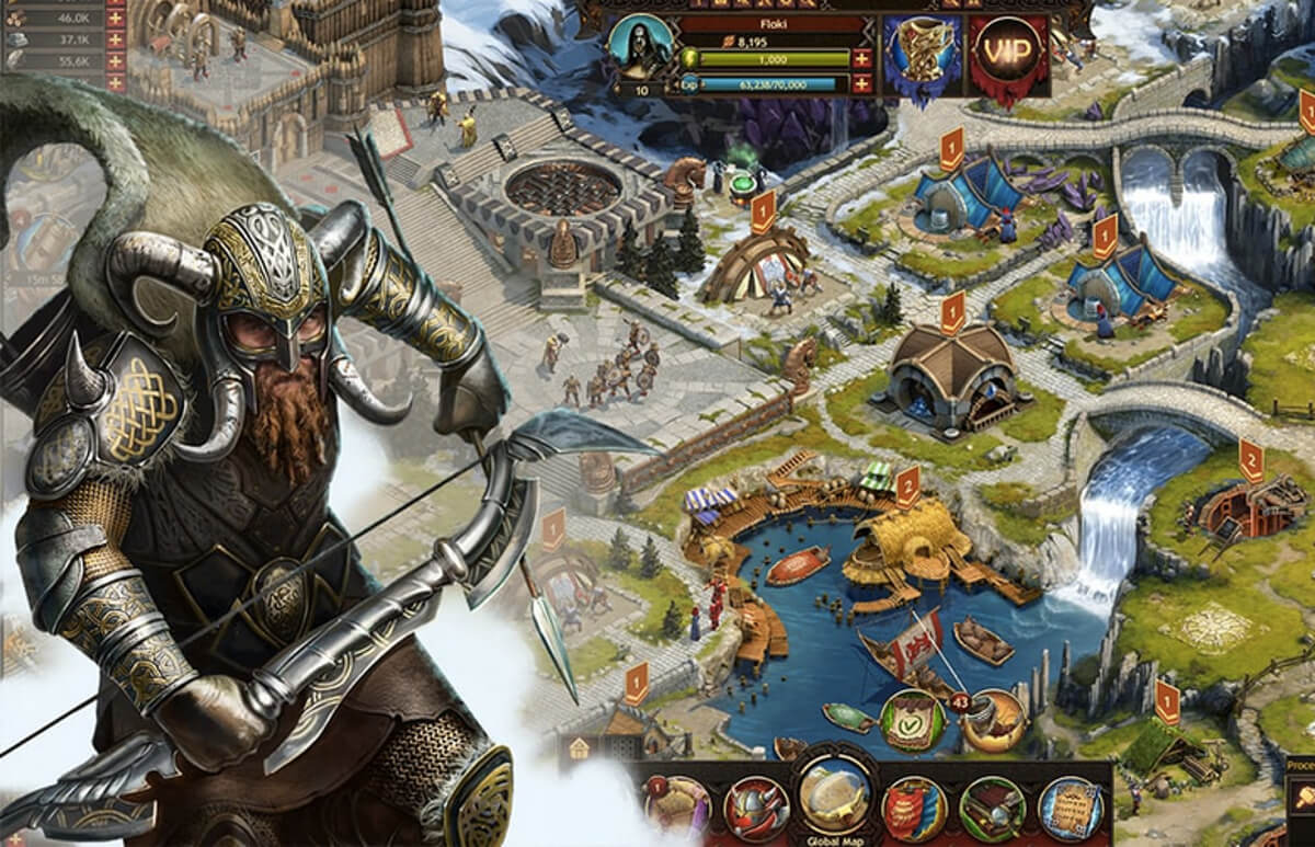 Игра viking of clans. Игра World of Wiking.