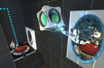 Portal 2: Cover zeigt Charaktere aus dem Koop-Modus
