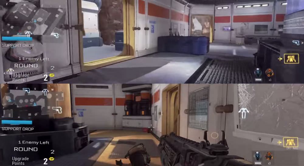 CoD: AW Splitscreen